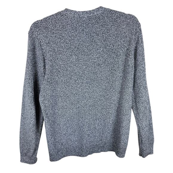 Gap Gray Heather Long Sleeve V-Neck Button Up Cardigan Sweater Size XL - Picture 2 of 5